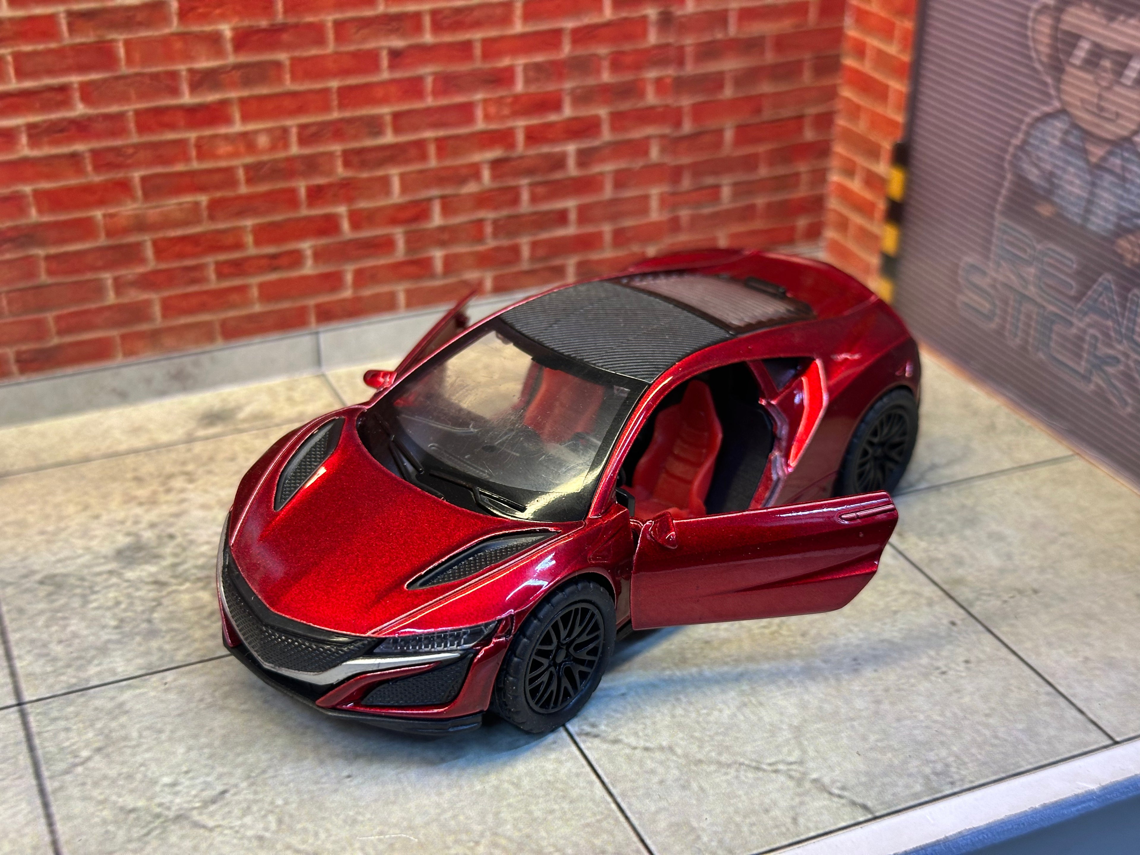 HONDA ACURA NSX 1:36 RED