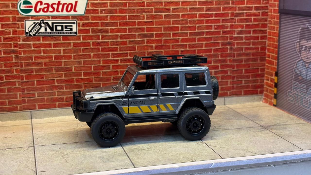MERCEDES G WAGON BRABUS EDITION OFFROAD JEEP 1:36 SCALE