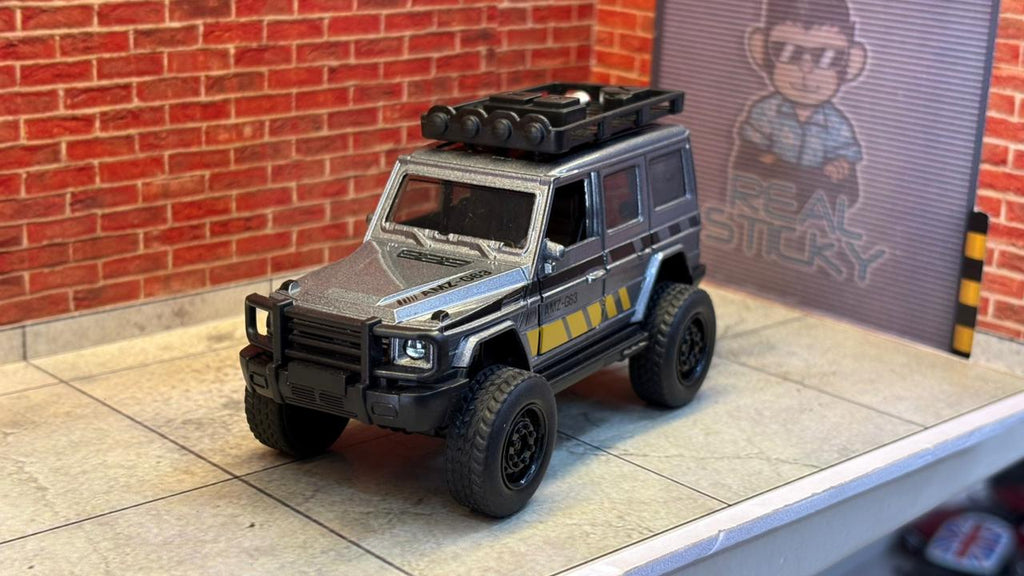 MERCEDES G WAGON BRABUS EDITION OFFROAD JEEP 1:36 SCALE