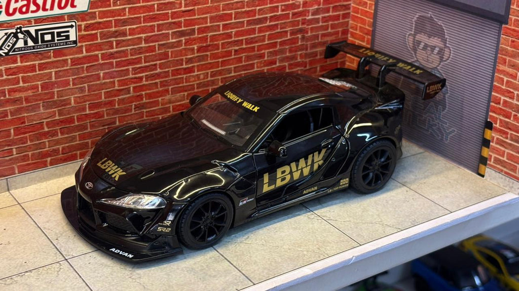 Toyota GR Supra (A90) Liberty Walk (LBWK) 1:24 Scale
