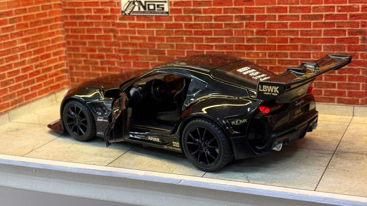 Toyota GR Supra (A90) Liberty Walk (LBWK) 1:24 Scale