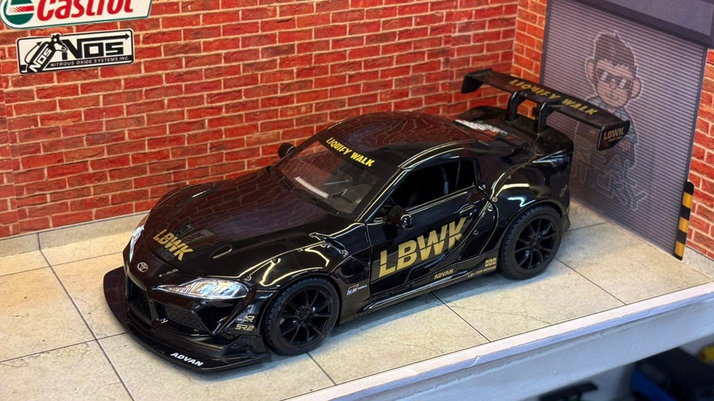 Toyota GR Supra (A90) Liberty Walk (LBWK) 1:24 Scale