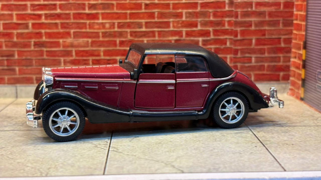VINTAGE 1:36 SCALE WINE RED