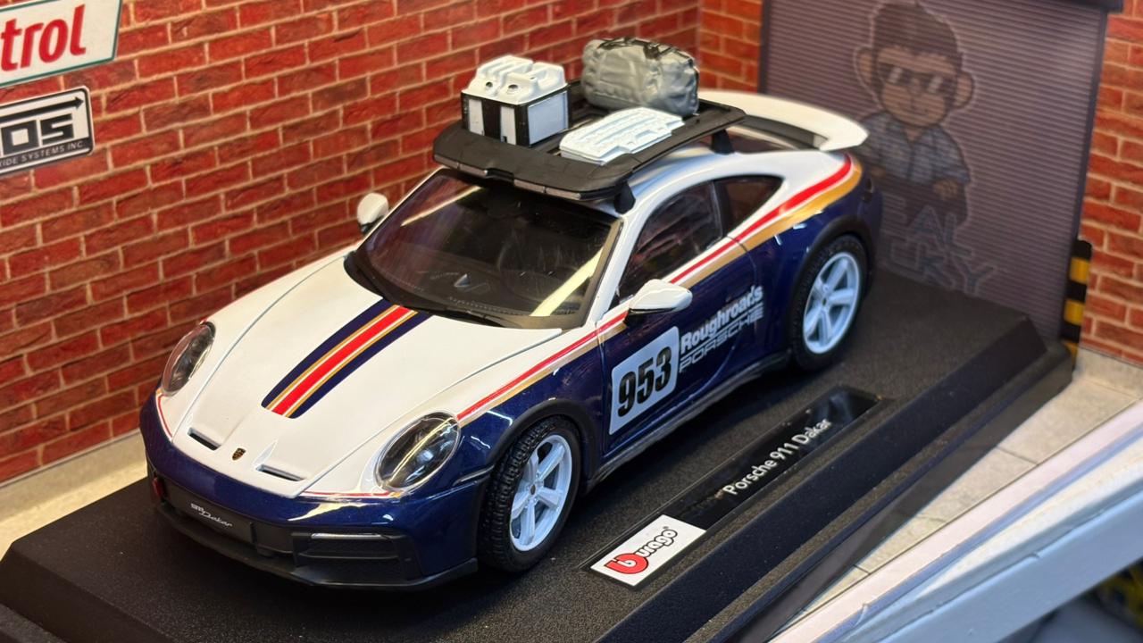 Bburago 1:24 Porsche 911 Dakar Official Licensed