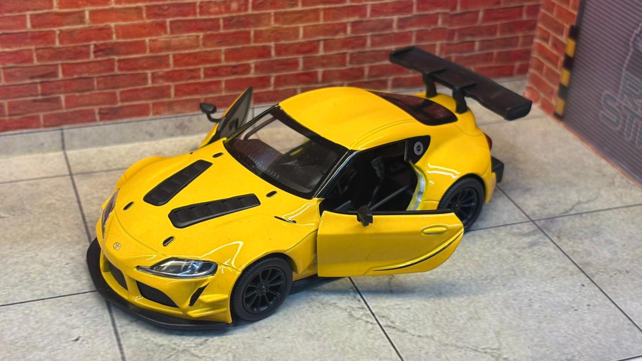 Kinsmart Official Licensed  Toyota GR Supra (A90) Widebody Racing Edition – 1:36 Scale