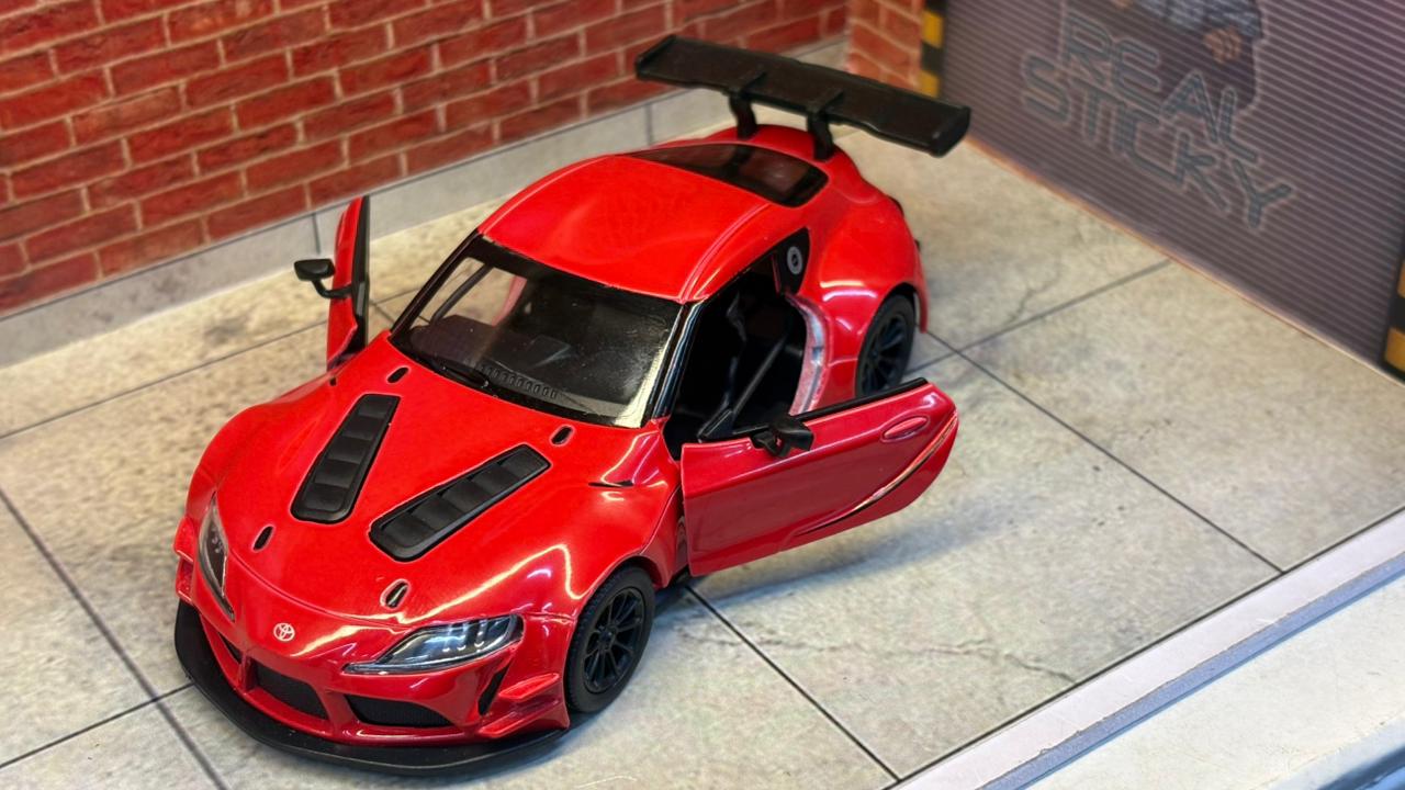 Kinsmart Official Licensed  Toyota GR Supra (A90) Widebody Racing Edition – 1:36 Scale
