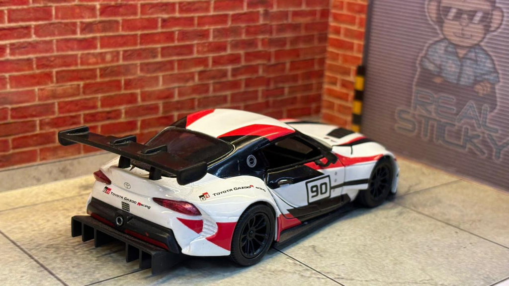 Kinsmart Official LicensedToyota GR Supra (A90) Gazoo Racing Edition – 1:36 Scale