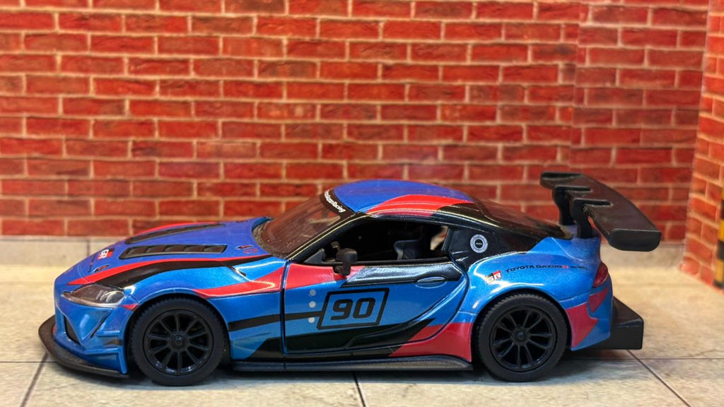 Kinsmart Official LicensedToyota GR Supra (A90) Gazoo Racing Edition – 1:36 Scale