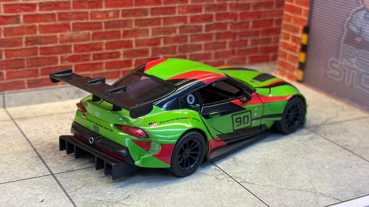 Kinsmart Official LicensedToyota GR Supra (A90) Gazoo Racing Edition – 1:36 Scale