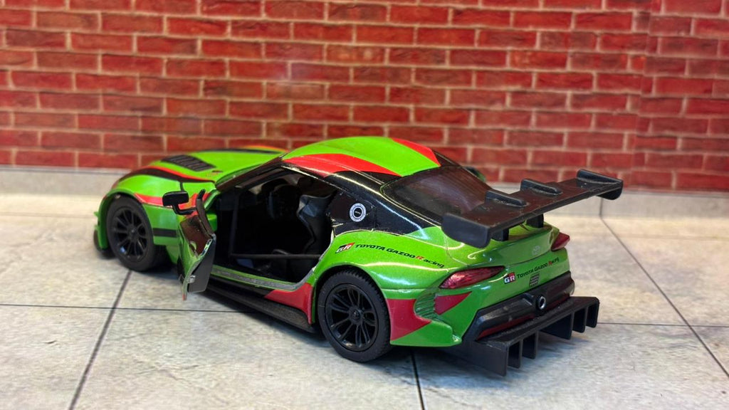 Kinsmart Official LicensedToyota GR Supra (A90) Gazoo Racing Edition – 1:36 Scale