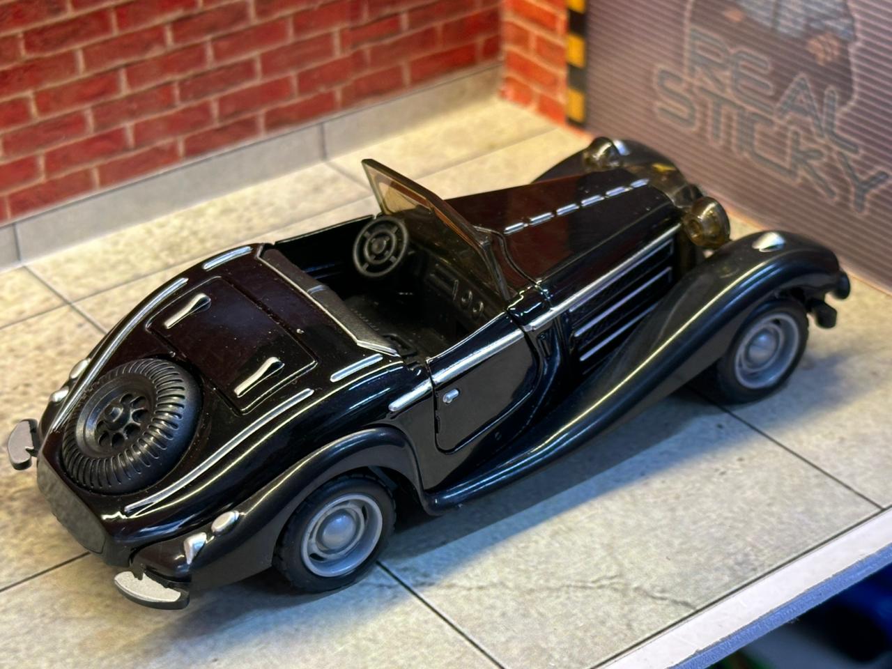 Mercedes-Benz 500K Special Roadster 1930s - Premium Vintage Diecast (Openable Doors) 1:36 SCALE