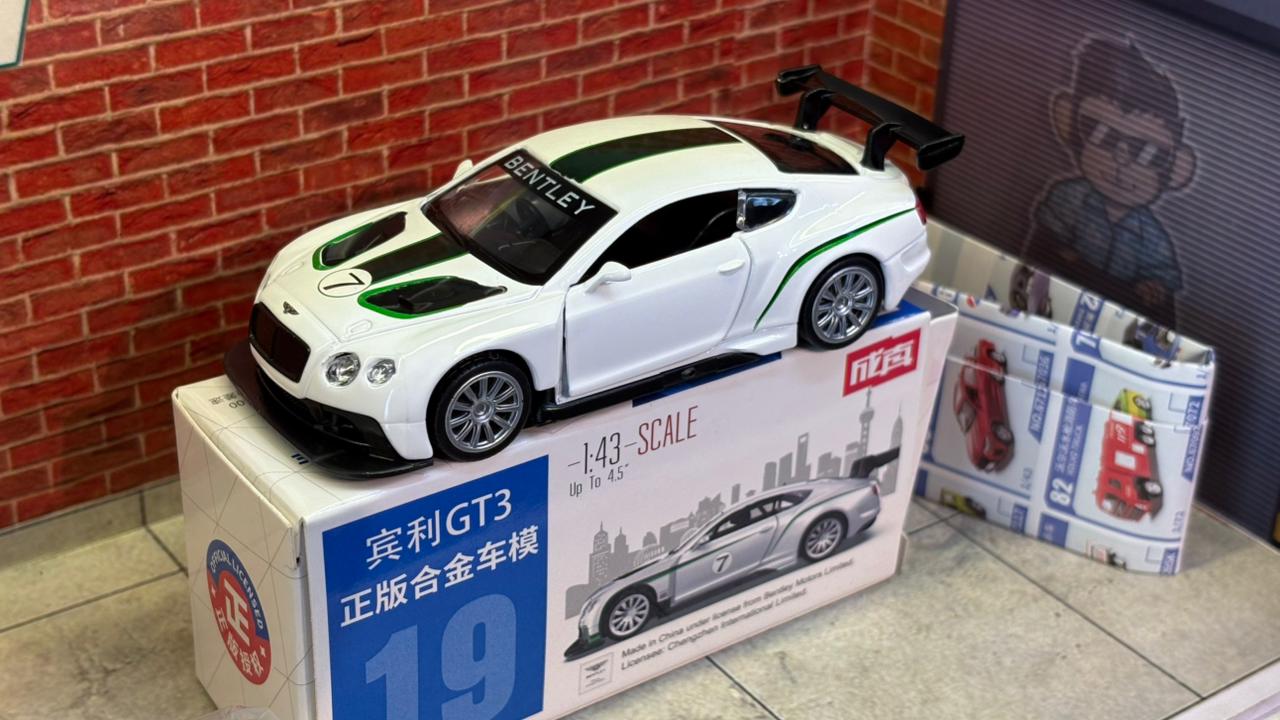 MSZ OFFICIAL LICENSED  Bentley Continental GT3