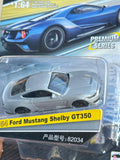CCA OFFICIAL LICENSED FORD MUSTANG SHELBY GT 350 1:64 SILVER