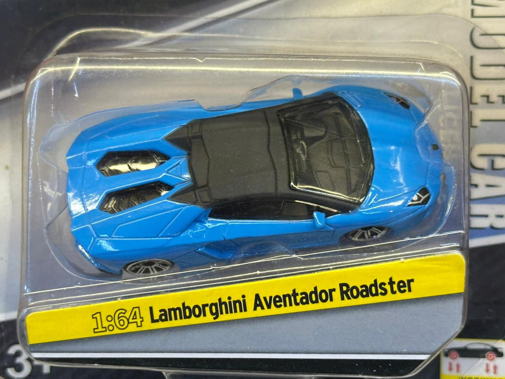 CCA 1:64 Lamborghini Aventador Roadster Blue