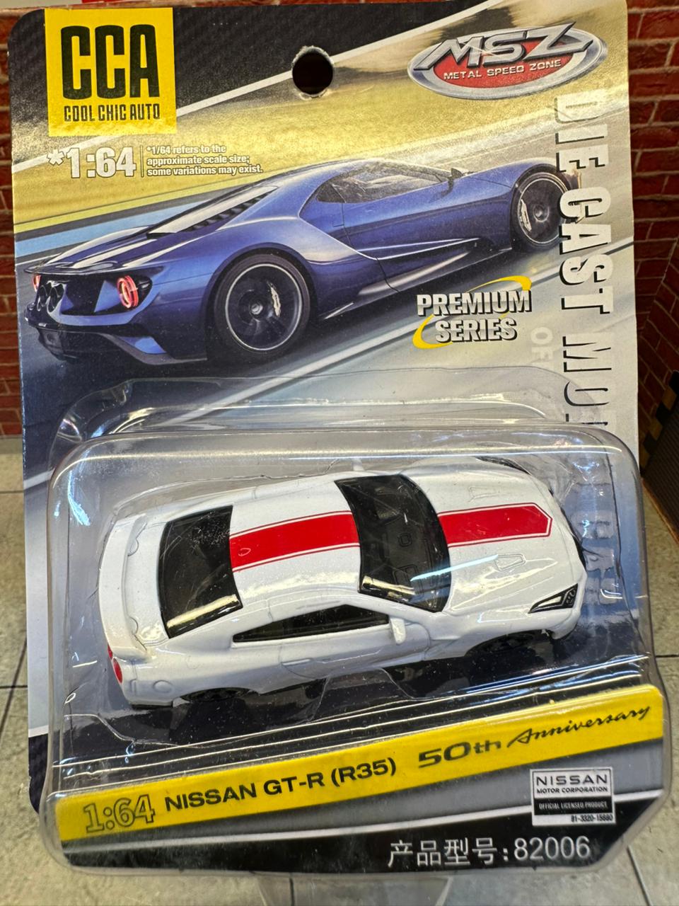 CCA 1:64  Nissan GT-R (R35) 50th Anniversary