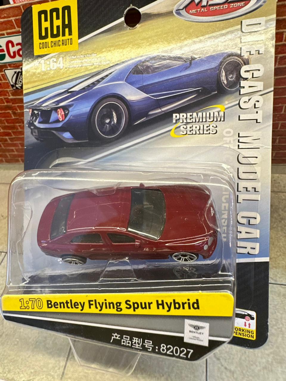CCA Official licensed Bentley Flying Spur Hybrid 1:70 scale