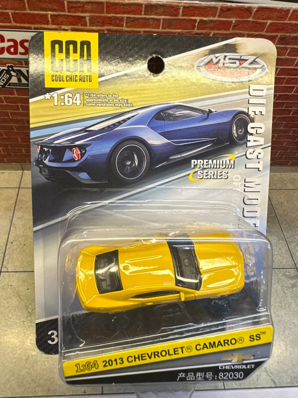 CCA Official licensed Cheverolet Camaro 1:64 scale