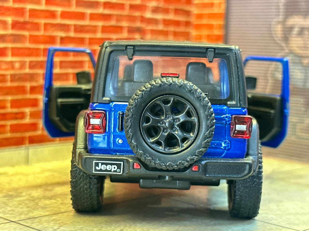 KINSMART OFFICIAL LICENSED JEEP WRANGLER RUBICON 1:36 SCALE