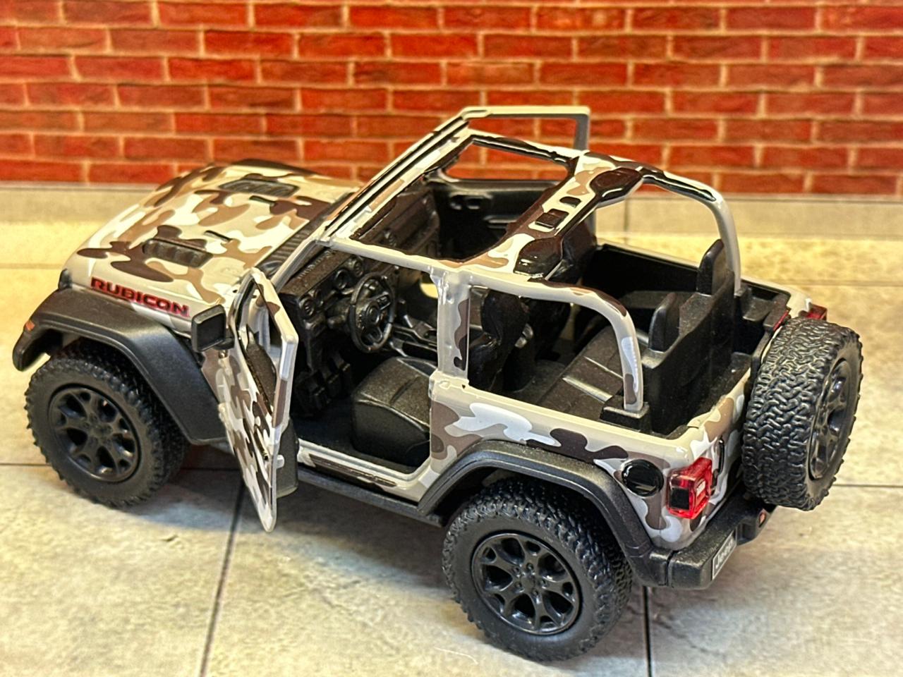 KINSMART OFFICIAL LICENSED JEEP WRANGLER RUBICON 1:36 SCALE