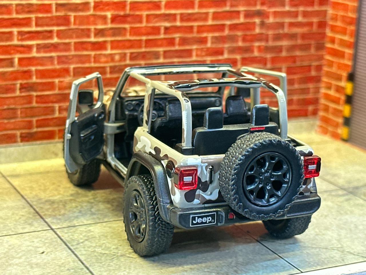 KINSMART OFFICIAL LICENSED JEEP WRANGLER RUBICON 1:36 SCALE