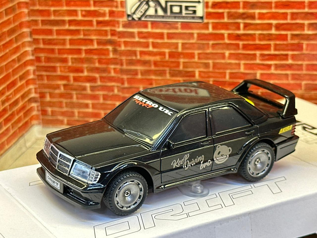 Whoosh Classic Legends Mercedes 190 E Evo II Drift 1:43 Hobby grade RC Car | 25KM/H | 4WD