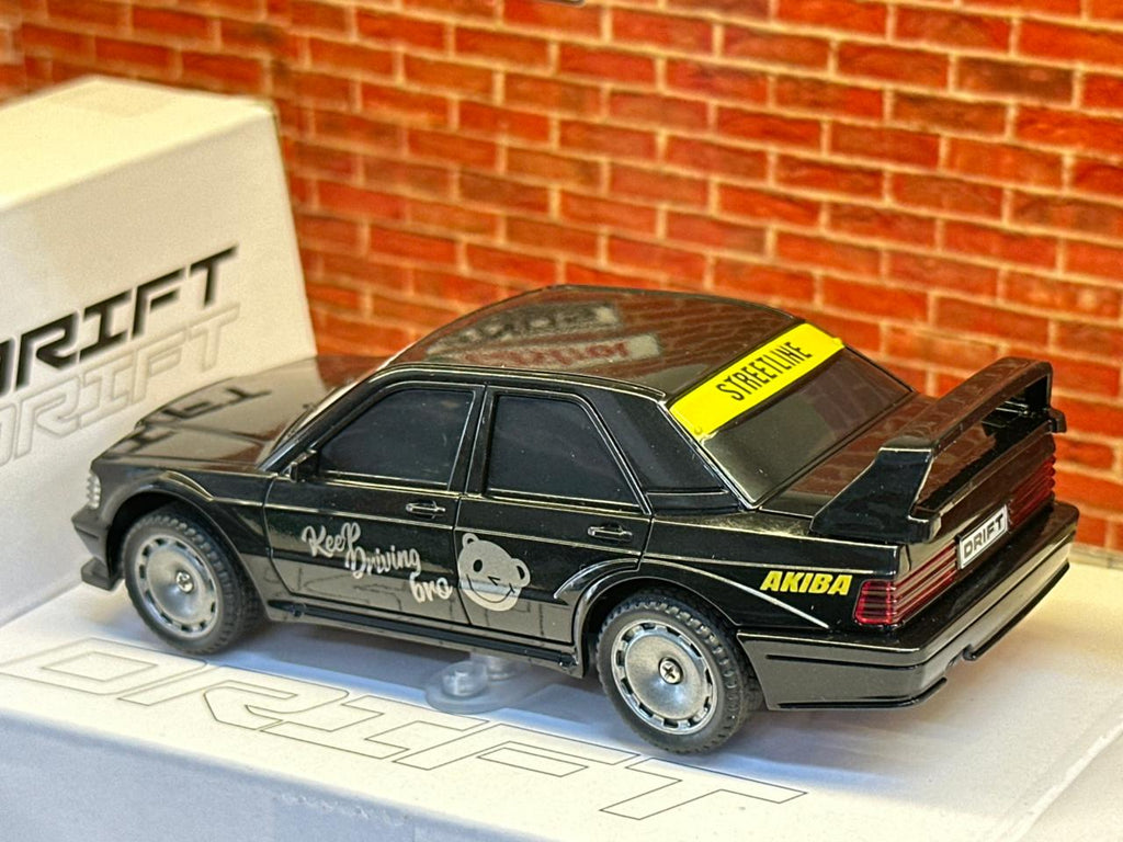 Whoosh Classic Legends Mercedes 190 E Evo II Drift 1:43 Hobby grade RC Car | 25KM/H | 4WD