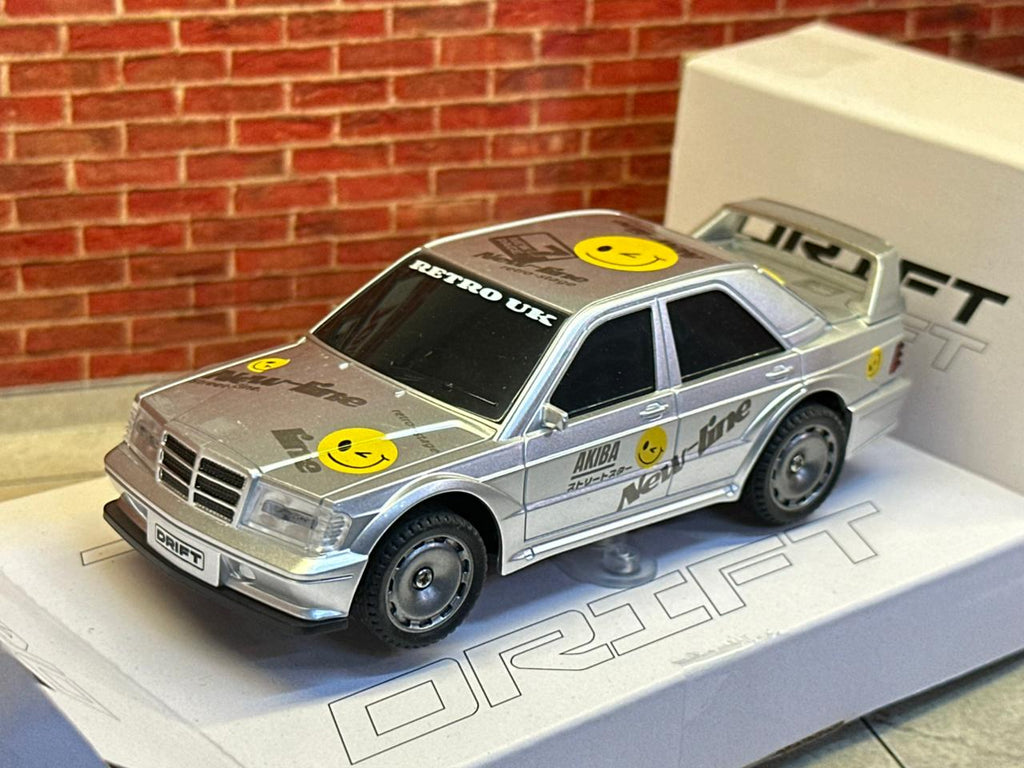 Whoosh Classic Legends Mercedes 190 E Evo II Drift 1:43 Hobby grade RC Car | 25KM/H | 4WD