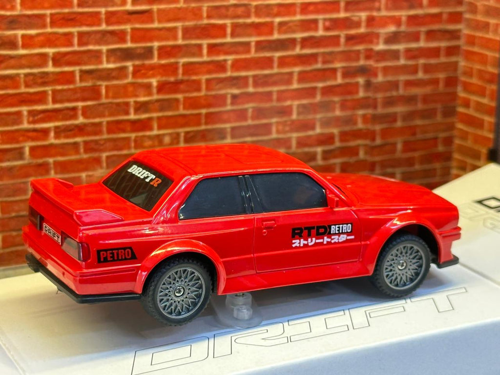 Whoosh Classic Legends BMW E30 Drift 1:43 Hobby grade RC Car 25 KM/H Speed 4WD