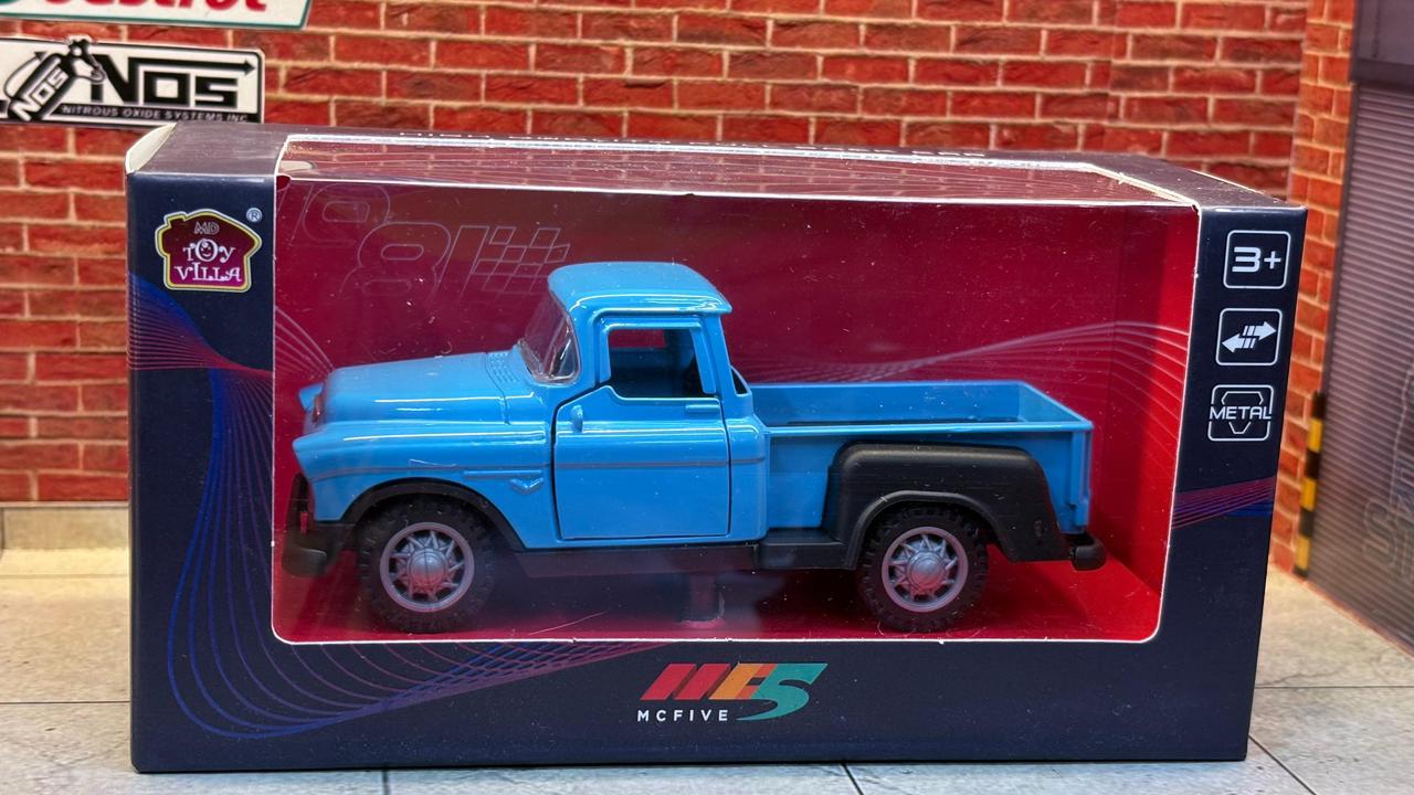 1955 CHEVROLET 3100 STEPSIDE VINTAGE PICKUP TRUCK 1:36 SCALE