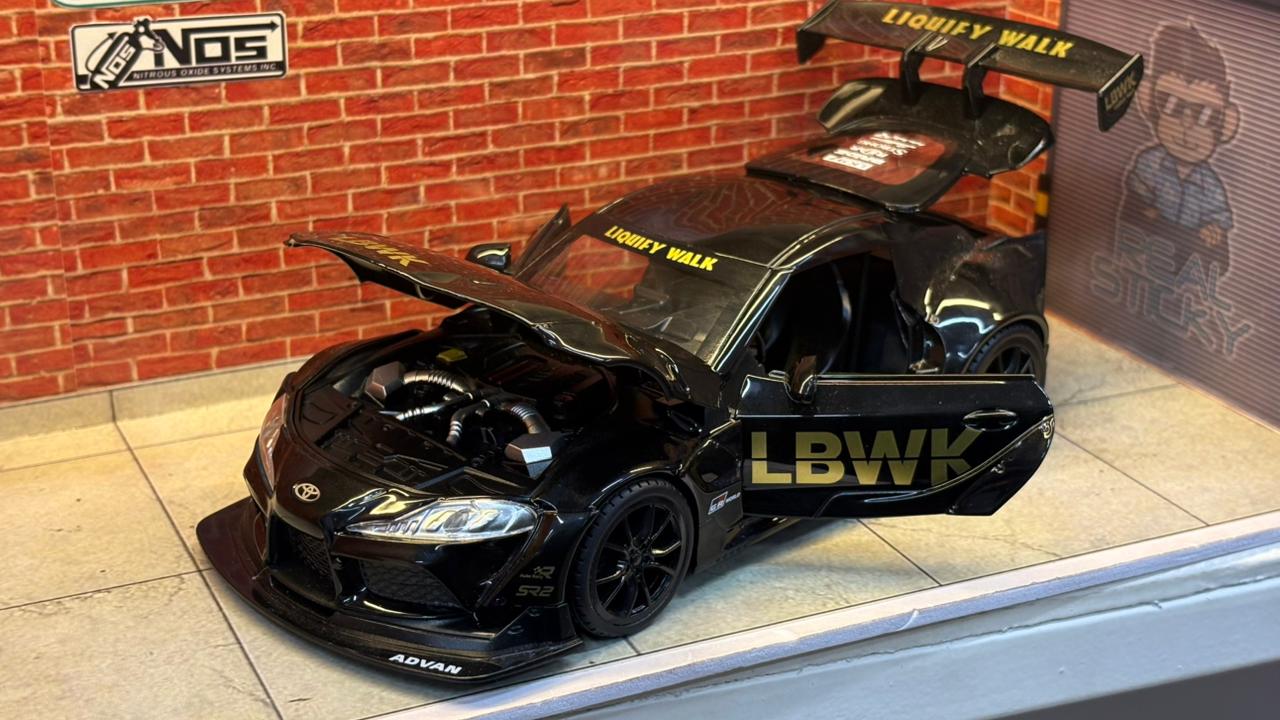 Toyota GR Supra (A90) Liberty Walk (LBWK) 1:24 Scale