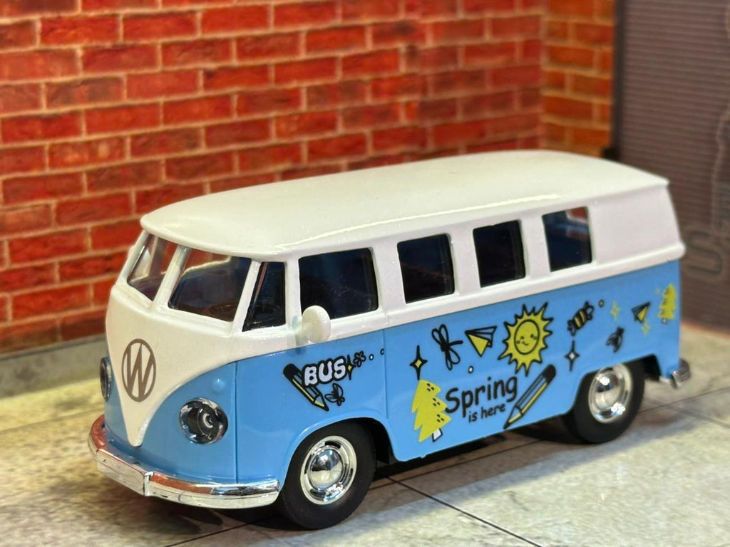 Classic VW Kombi Van - Pop Art & Retro Collection 1:43 Scale