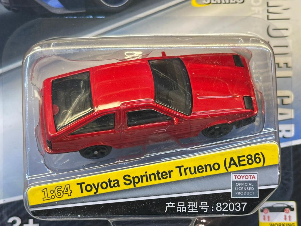 CCA 1:64 Toyota Sprinter Trueno (AE86) Official Licensed Red