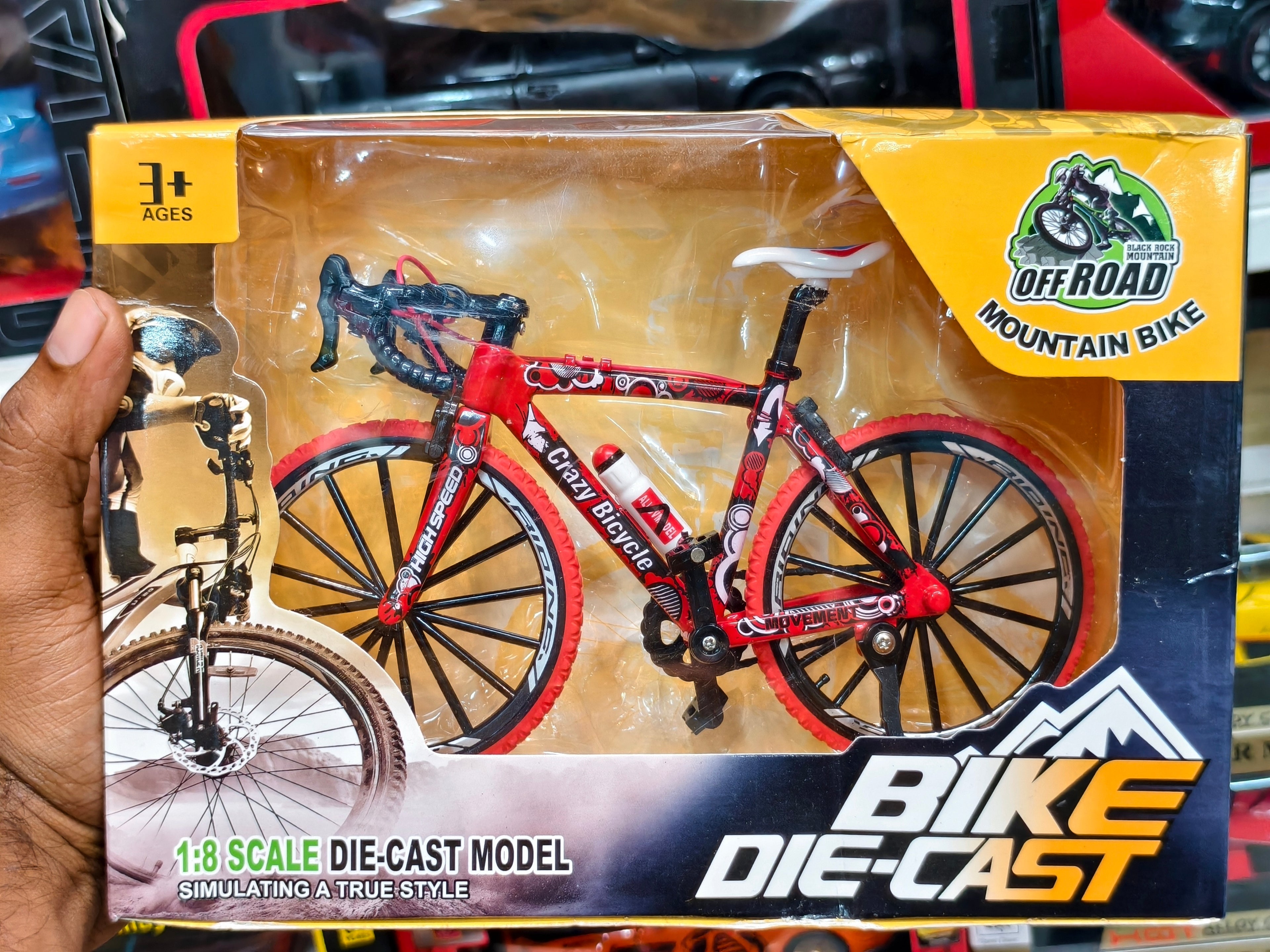 1:8 Scale Cycle Premium Diecast Model Fully Functional