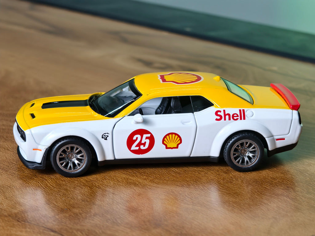 CCA Official Licensed 2022 Dodge Challenger SRT Jail Break Edition 1:44 Scale in Acrylic Box