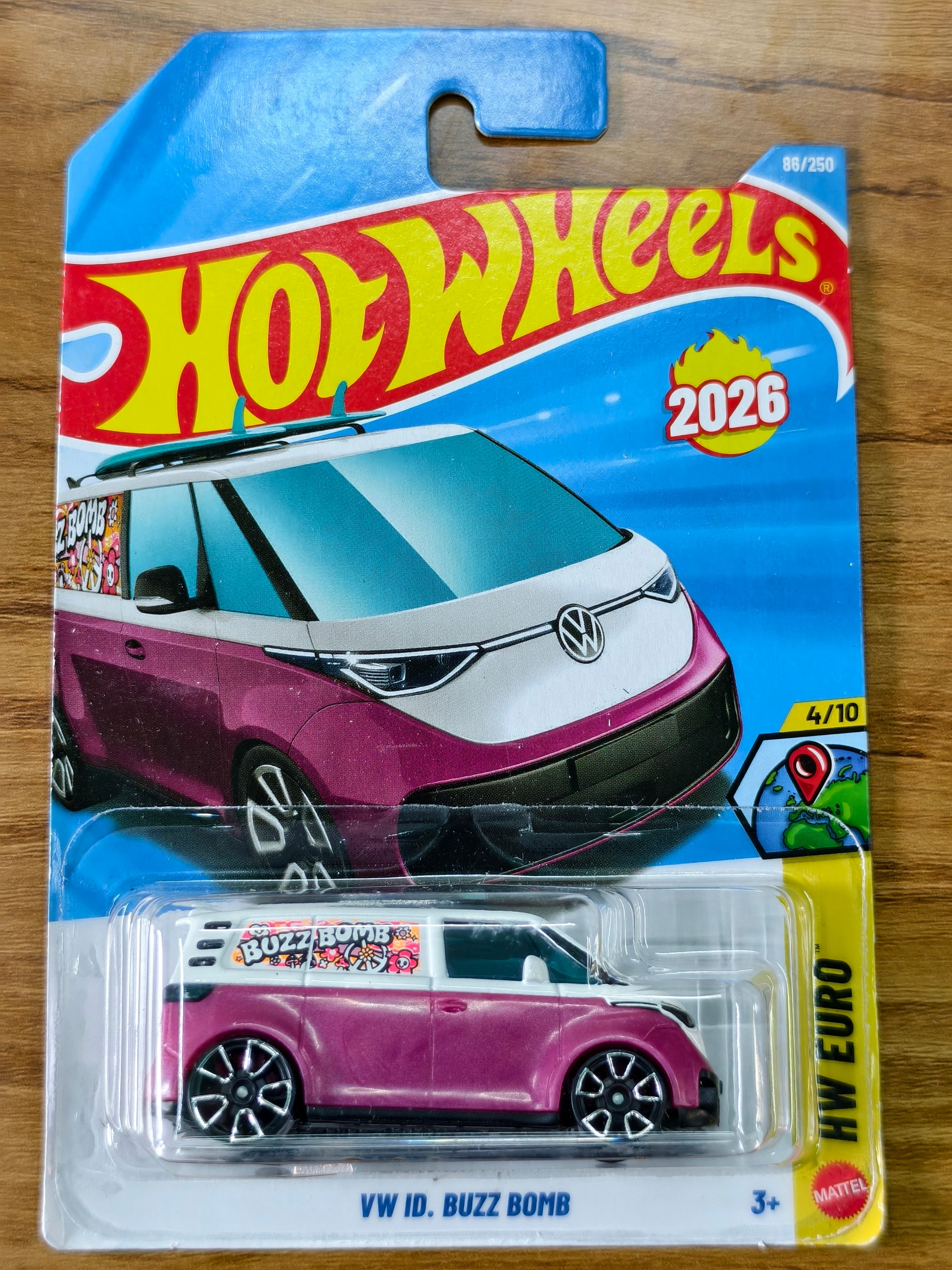 VW ID BUZZ BOMB Imported Hotwheels