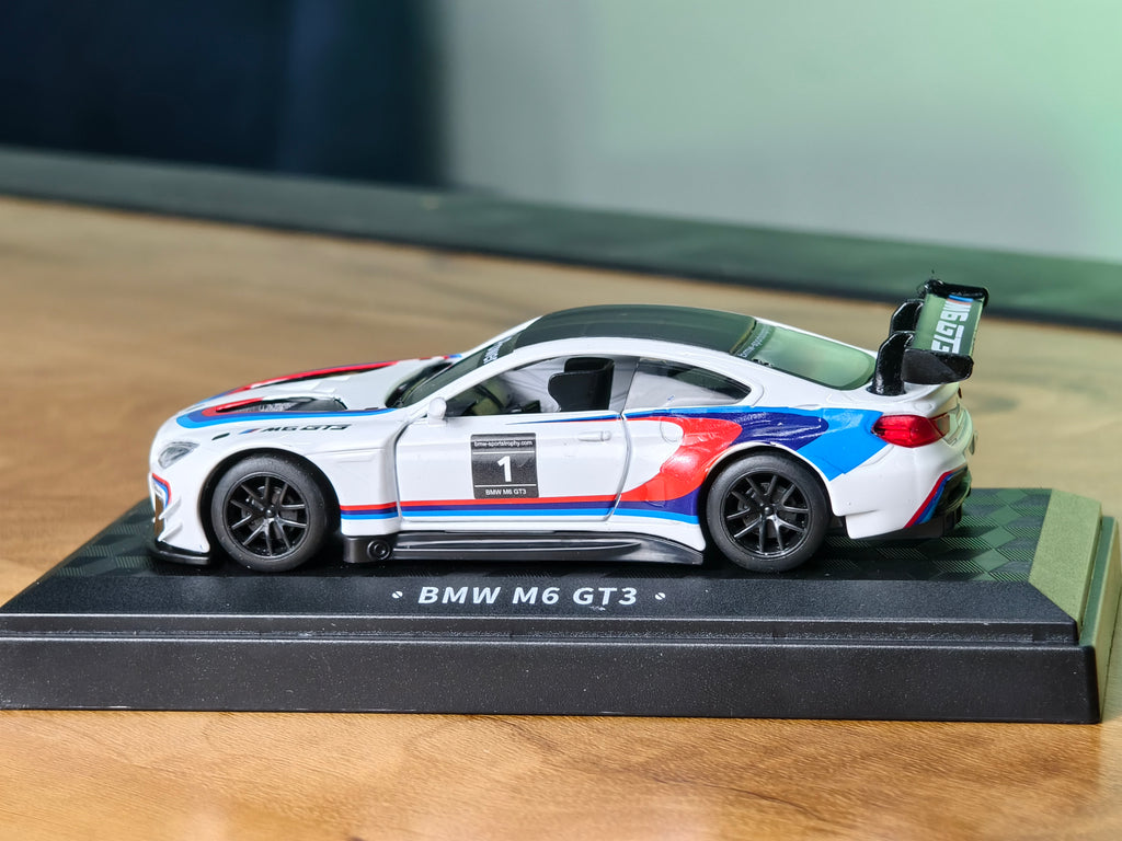 CCA Official Licensed BMW M6 GT3 1:44 Scale in Acrylic Box