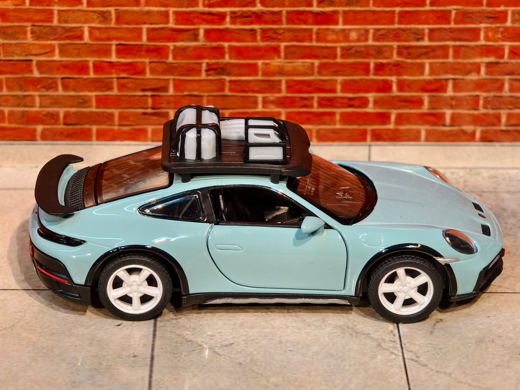 Kinsmart Official Licensed PORSCHE 911 RALLYE with Roof Rack 1:36 Scale