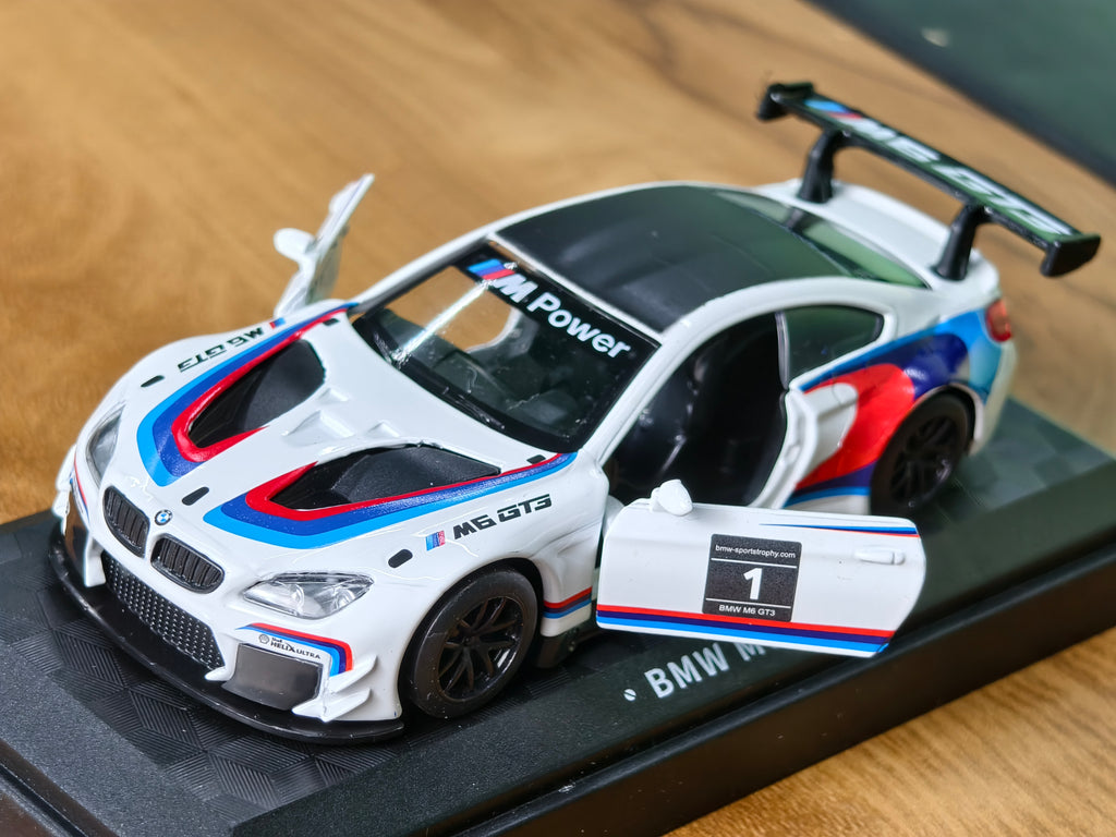 CCA Official Licensed BMW M6 GT3 1:44 Scale in Acrylic Box