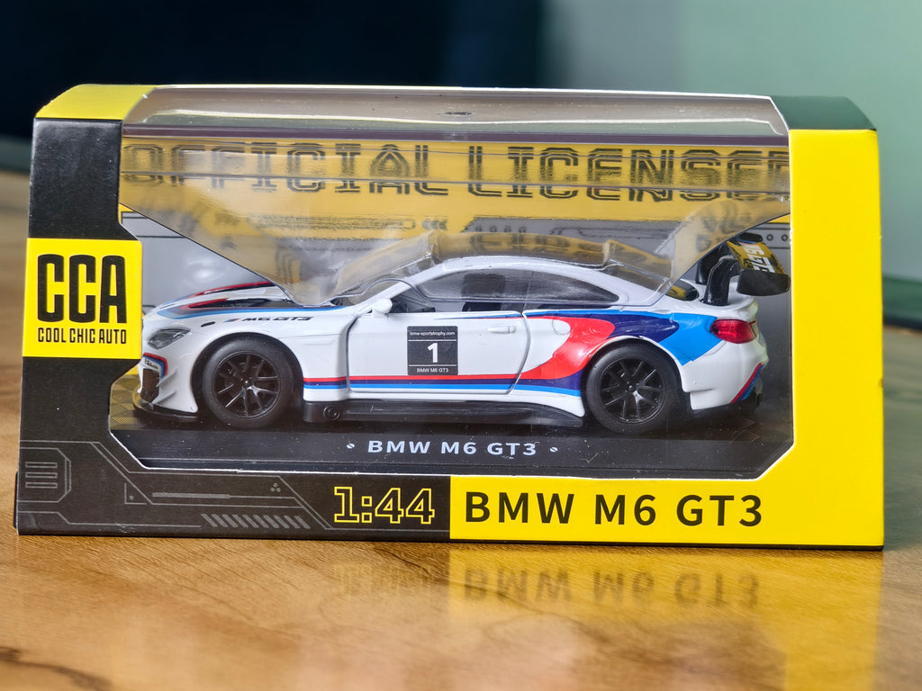 CCA Official Licensed BMW M6 GT3 1:44 Scale in Acrylic Box
