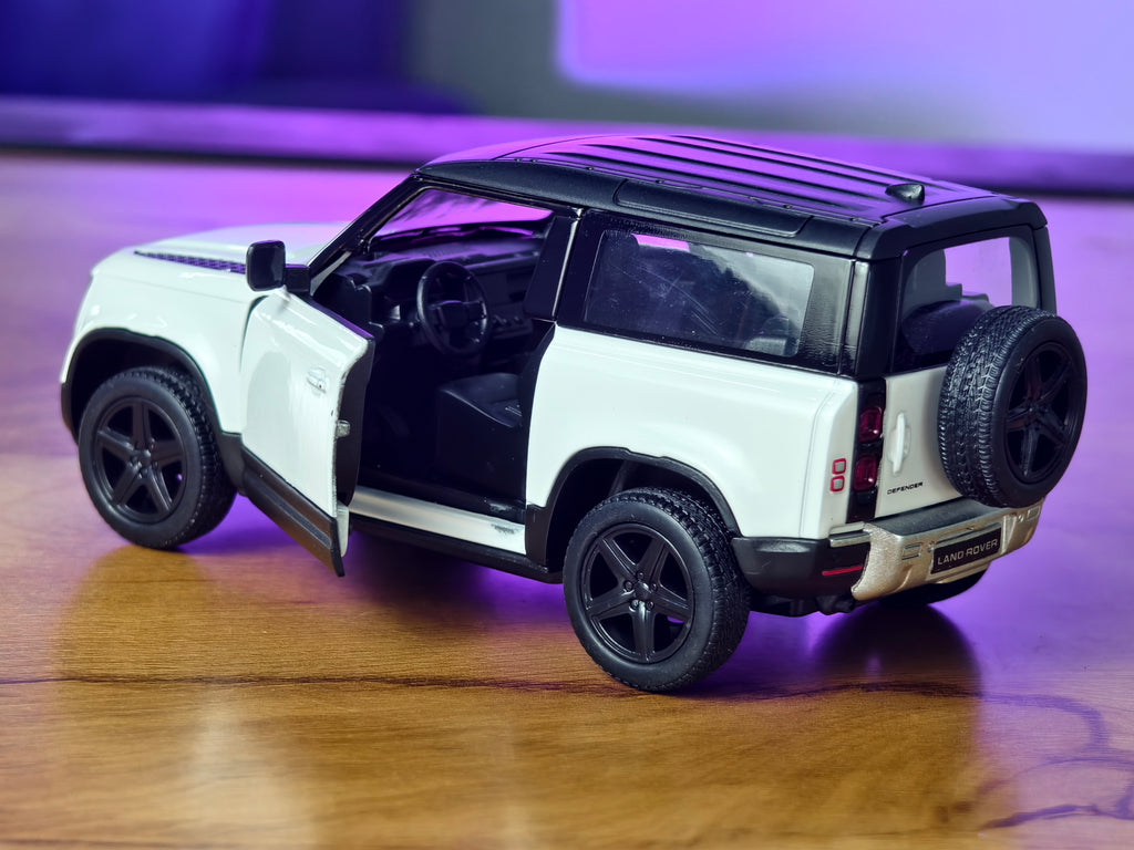Kinsmart Official Licensed Land Rover Defender 90 – 1:36 Scale Off-Road Diecast