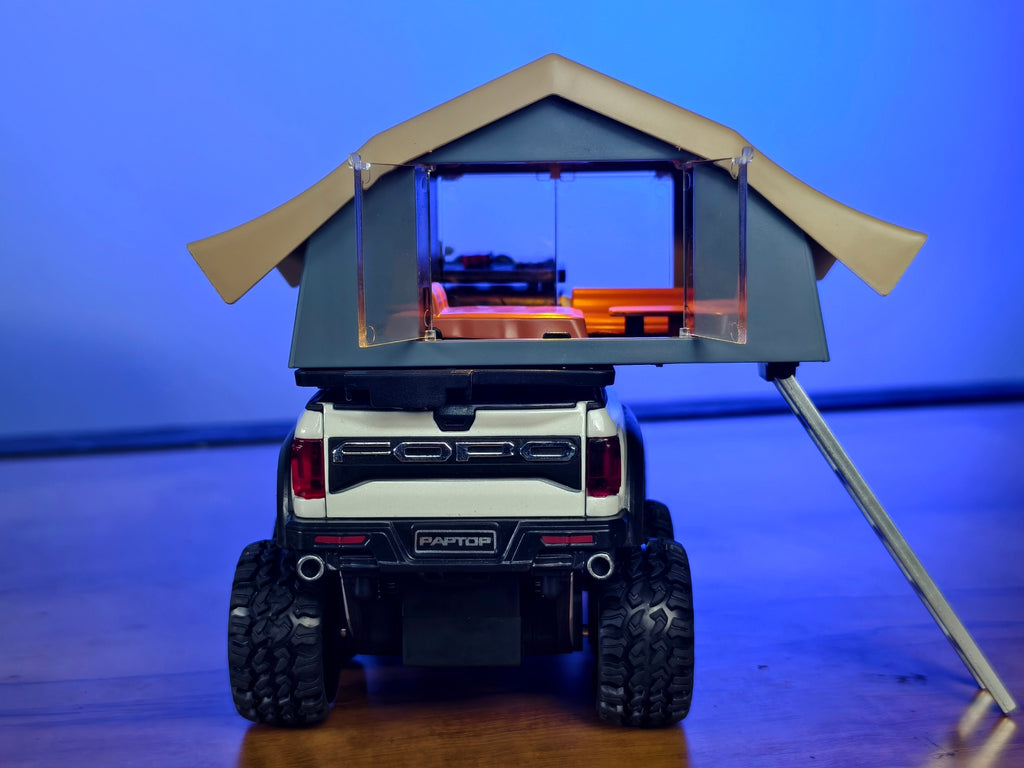 Ford Raptor F-150 Camper 1:24 Scale