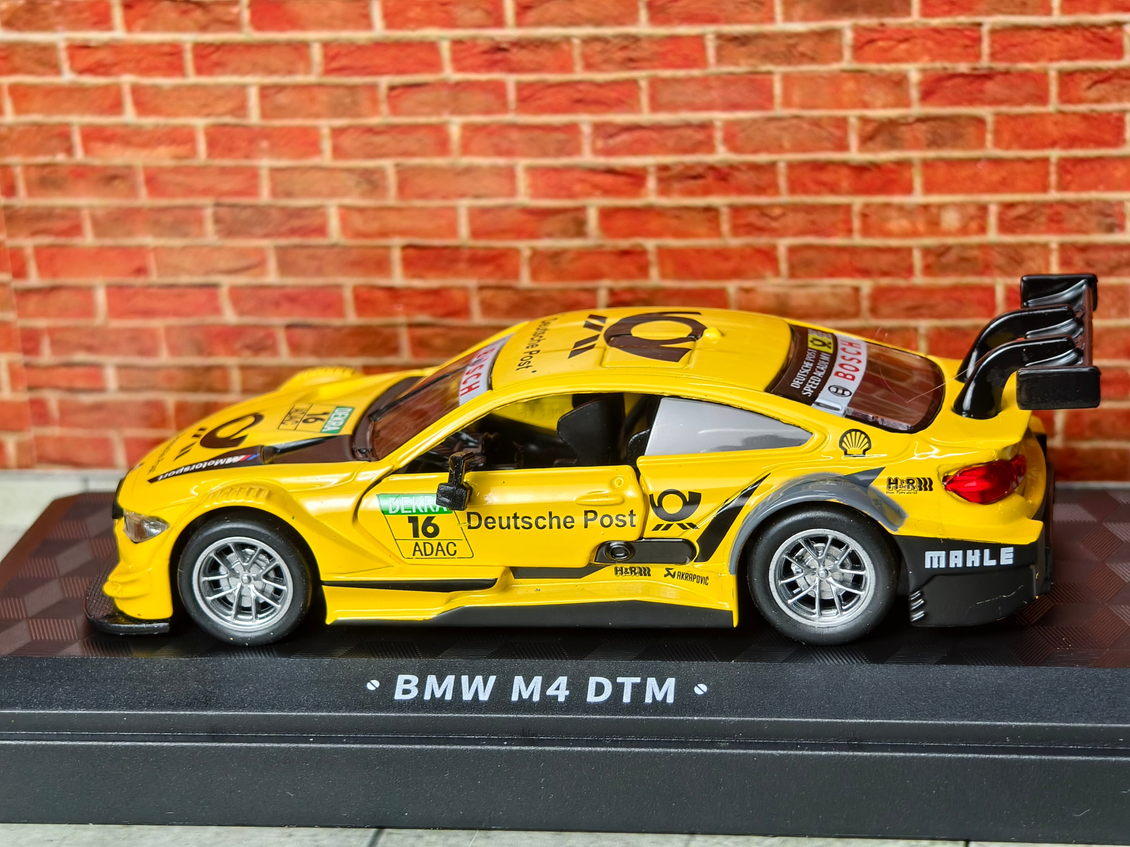 CCA Official Licensed BMW M4 DTM 1:44 Premium Detailed Car in Acrylic Box