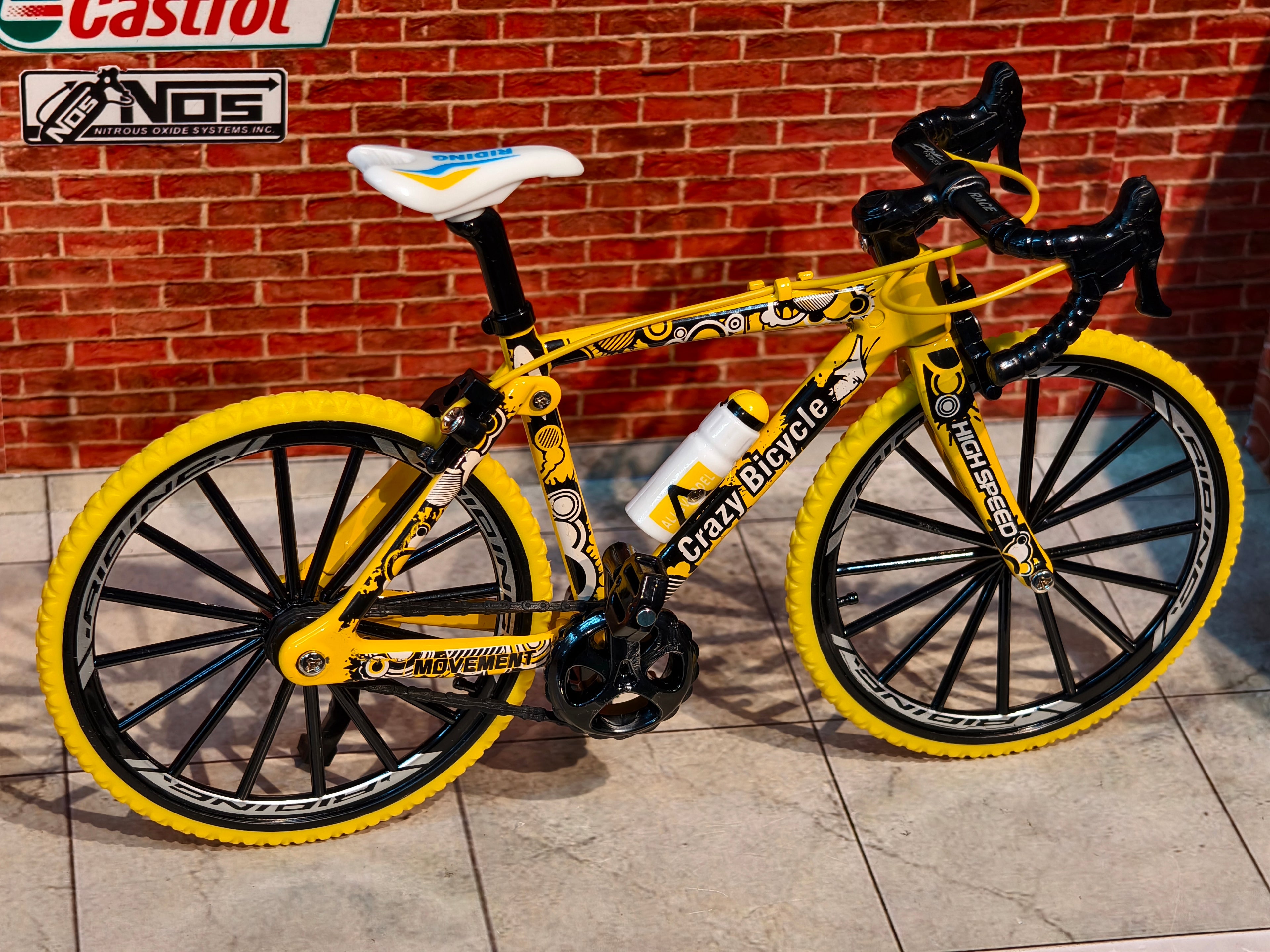 1:8 Scale Cycle Premium Diecast Model Fully Functional