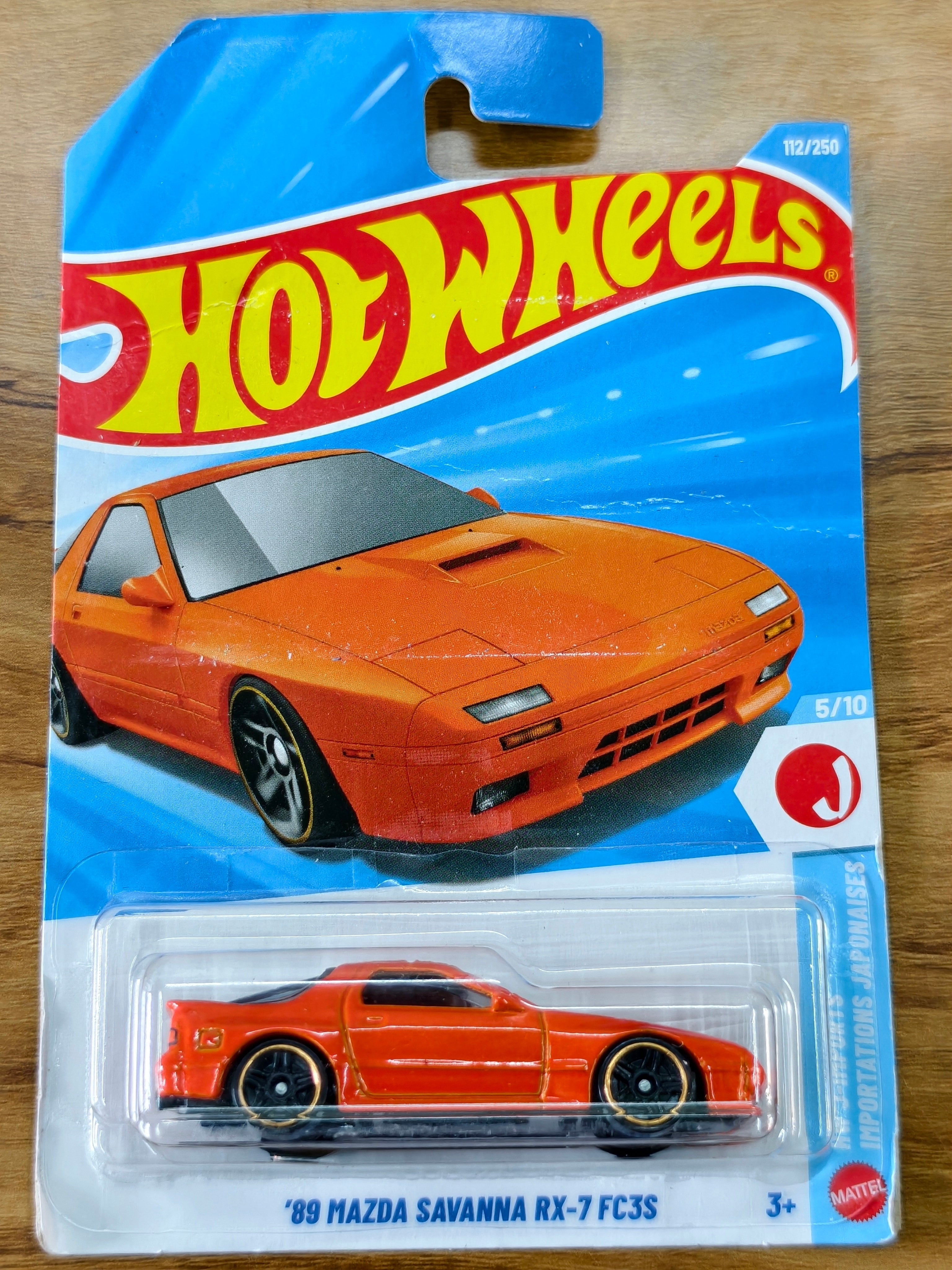 78 MAZDA SAVANNA RX-7 FC3S Imported Hotwheels