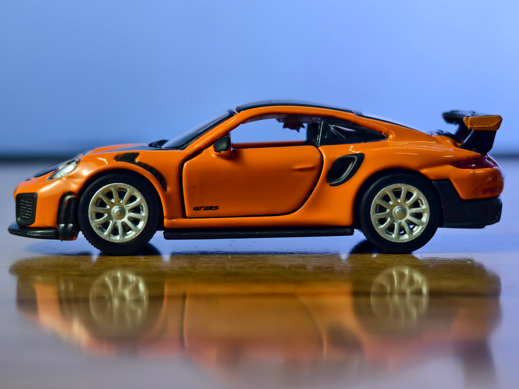 Official Licensed Burago PORSCHE 911 GT2 RS 1:64 Doors Openable Premium Detailing