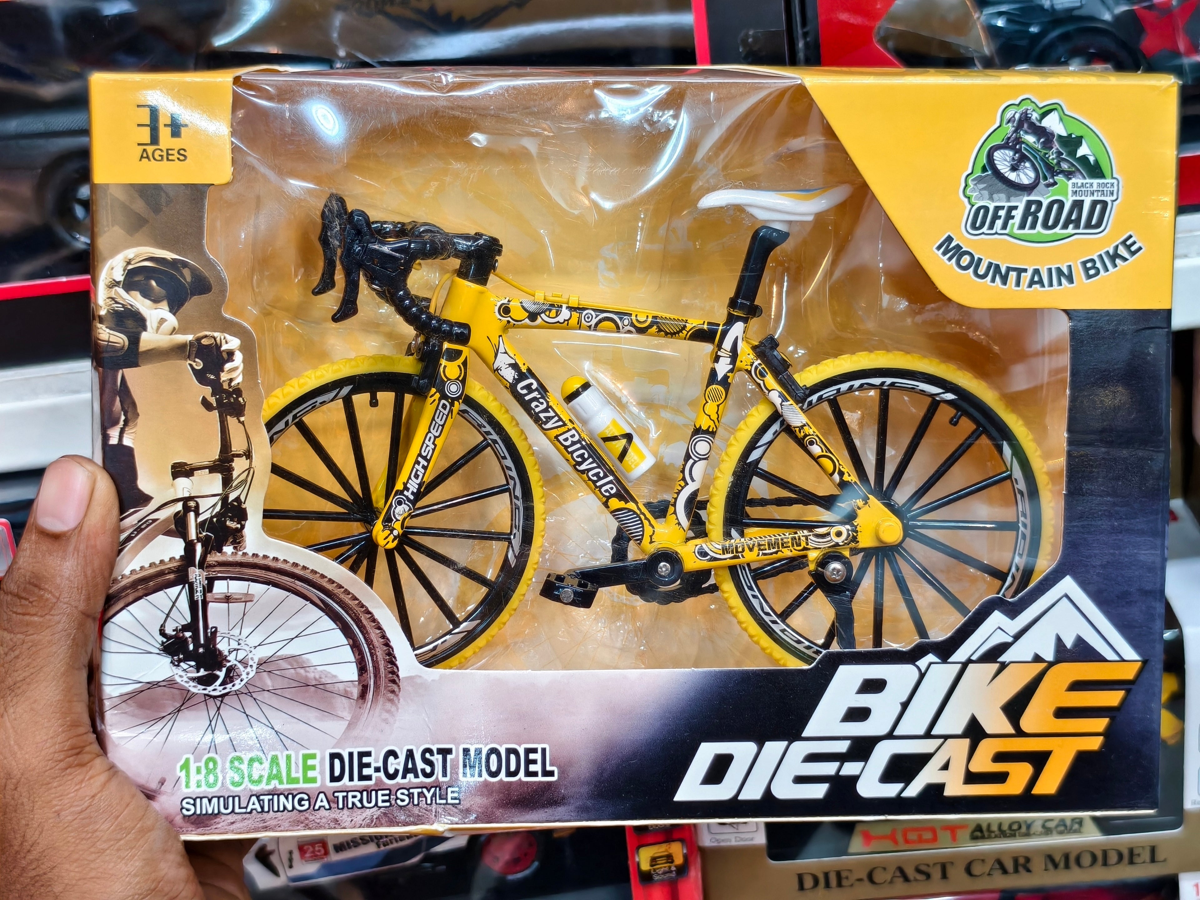 1:8 Scale Cycle Premium Diecast Model Fully Functional