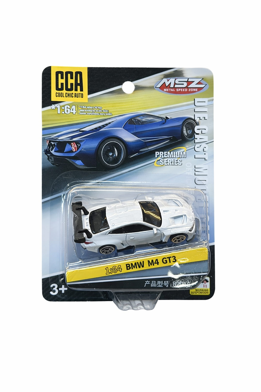 CCA BMW 1:64 Official Licensed 4Pc Combo Set