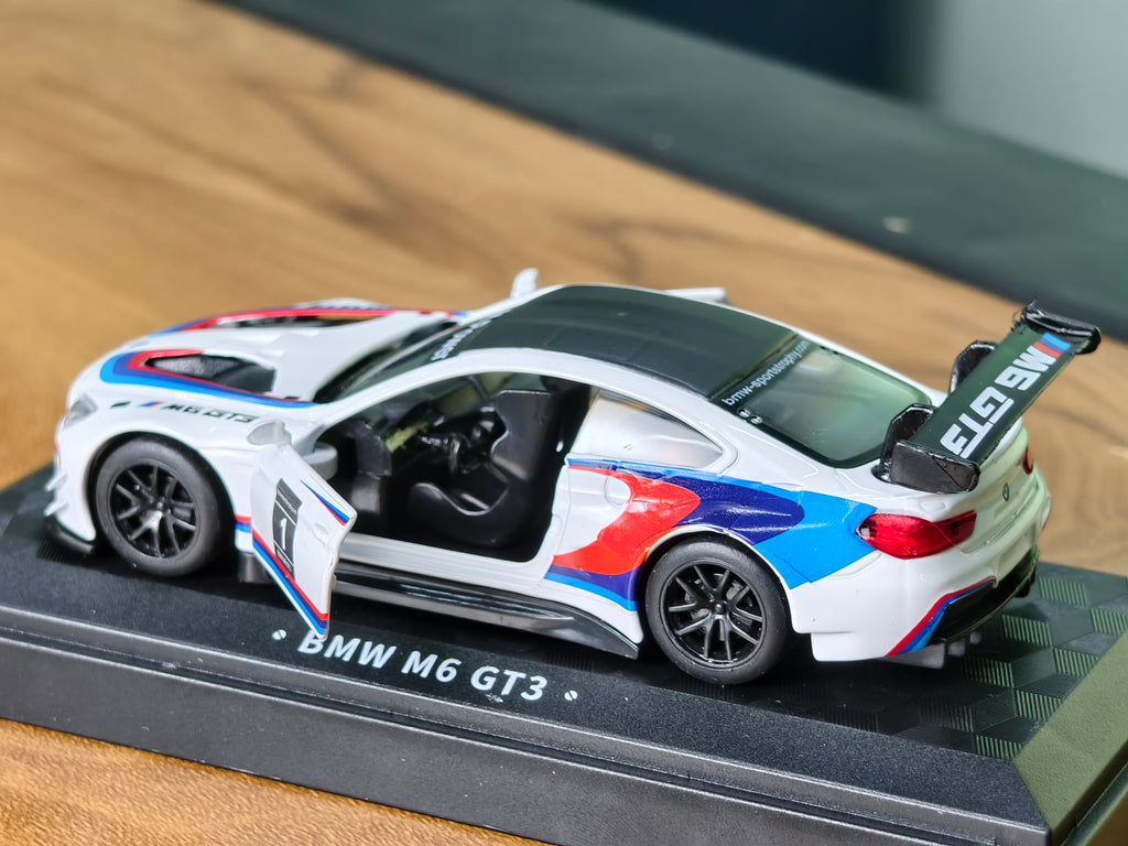 CCA Official Licensed BMW M6 GT3 1:44 Scale in Acrylic Box