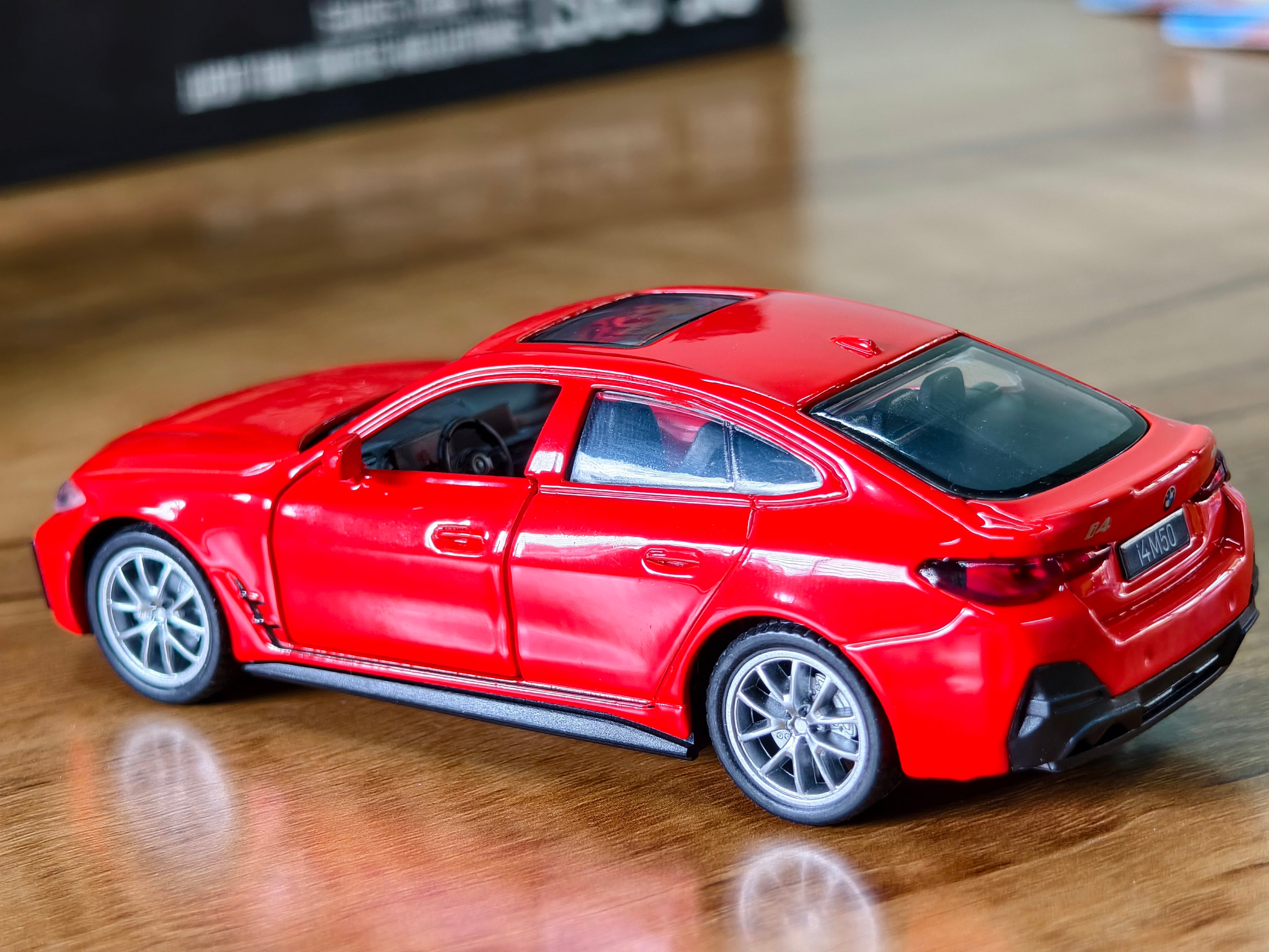 BMW Official Licensed i4 M50 1:42 Scale by MSZ