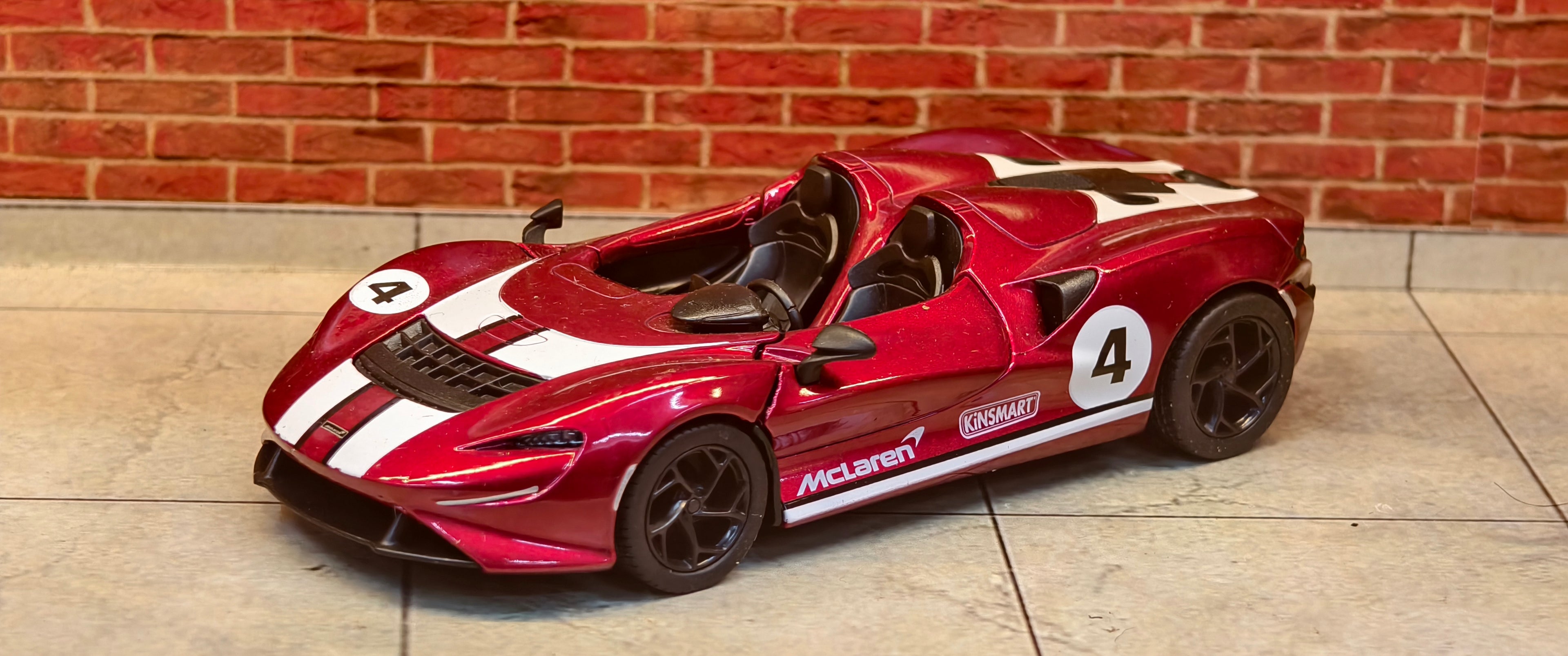 McLaren Elva Livery Edition 1:36 Scale Official Licensed by Kinsmart